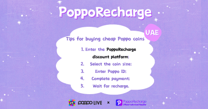 The Cheapest, Safest Poppo Live Recharge UAE Platform—Instant Coins & 24/7 Support